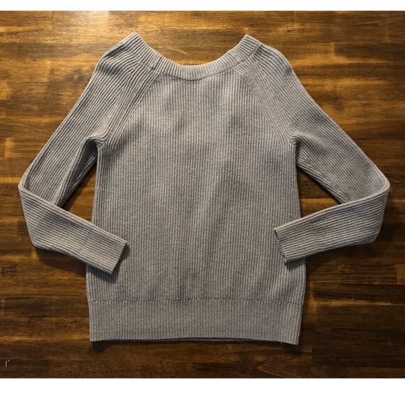 Banana Republic Sweaters - Banana Republic Women’s Small Sweater Wool Blend Ribbed Knit Pullover Tie Back